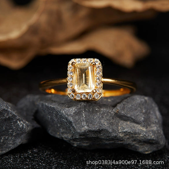 Wholesale Women's Crystal And 925 Sterling Silver Geometric Style Necklace Pendant Set With Gems And Cross Chain