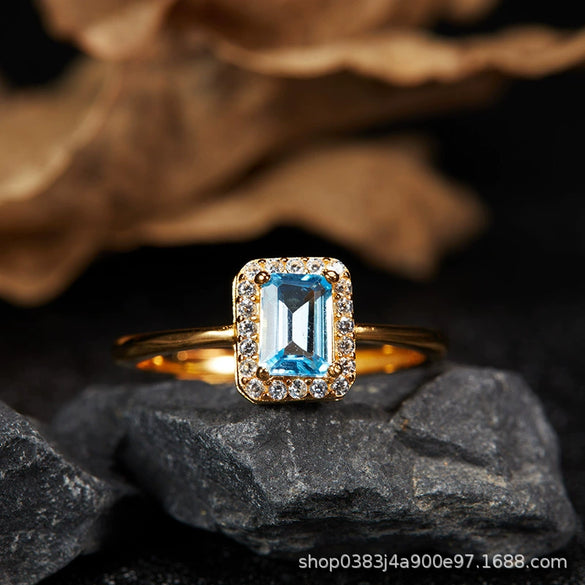 Wholesale Women's Crystal And 925 Sterling Silver Geometric Style Necklace Pendant Set With Gems And Cross Chain