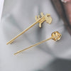 Wholesale Women's Cute Animal Cat Hairpin Zinc Alloy Headdress