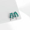 Wholesale Women's Cute Fresh Simple Fashion S925 Sterling Silver Garden Vegetable Earrings With Electroplating