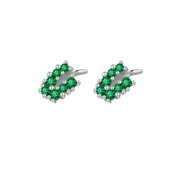 Wholesale Women's Cute Fresh Simple Fashion S925 Sterling Silver Garden Vegetable Earrings With Electroplating