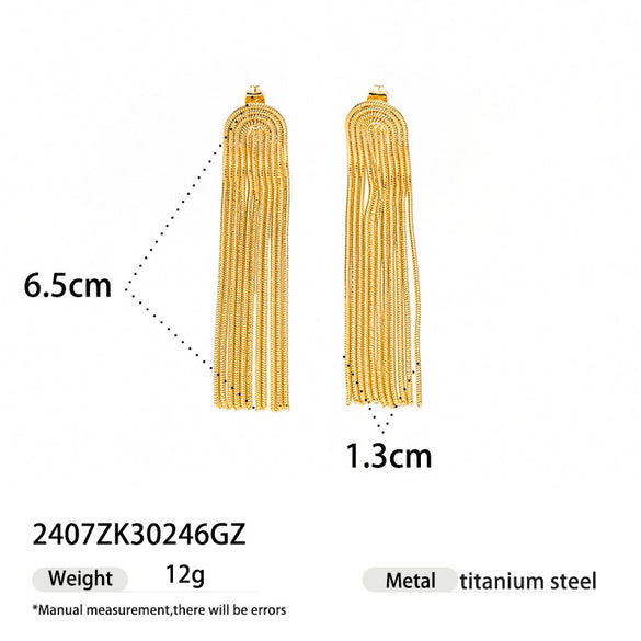 Wholesale Women's Cute Geometric Star Heart Shape Stainless Steel Electroplated Earrings