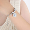 Wholesale Women's Devil's Eye Titanium Steel Bracelet With Geometric Design And Inlaid Zircon Electroplating