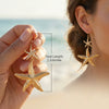 Wholesale Women's Diamond Geometric Star Stainless Steel Earrings