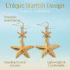 Wholesale Women's Diamond Geometric Star Stainless Steel Earrings