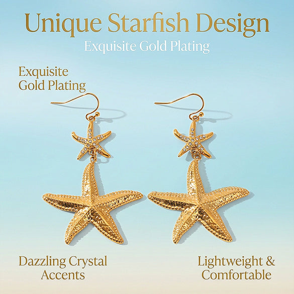 Wholesale Women's Diamond Geometric Star Stainless Steel Earrings