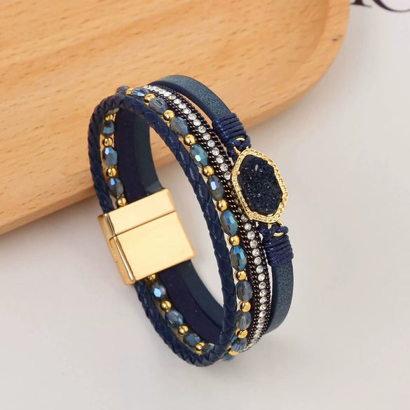 Wholesale Women's Diamond Original Design Titanium Steel Bracelets