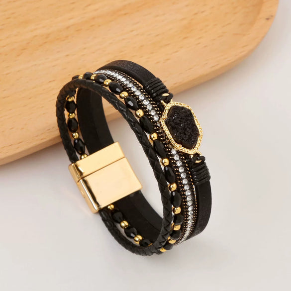 Wholesale Women's Diamond Original Design Titanium Steel Bracelets
