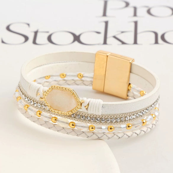 Wholesale Women's Diamond Original Design Titanium Steel Bracelets