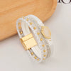 Wholesale Women's Diamond Original Design Titanium Steel Bracelets
