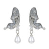 Wholesale Women's Diecast Electroplated Animal Butterfly Asymmetric Earrings