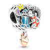 Wholesale Women's Diy Loose Beads Bracelet With Cartoon Animal Pendant Made Of Alloy Metal With Totem Pattern And Electroplating Treatment