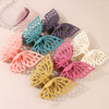 Wholesale Women's Double Layer Hollow Butterfly Claw Clip Hairpin Jewelry Ps Material Baking Varnish Treatment