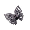 Wholesale Women's Double Layer Hollow Butterfly Hairpin With Shark Clip Plastic And Resin Handmade Headdress