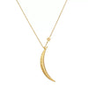 Wholesale Women's Double Layer Overlapping Sun Moon Devil's Eye Snake Necklace In Titanium Steel With Geometric Pattern And 18K True Gold Color Electroplated Finish