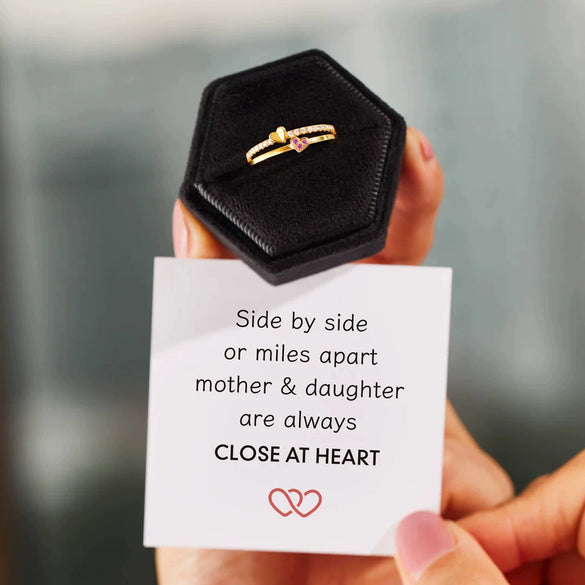 Wholesale Women's Doublelayer Love Ring S925 Sterling Silver Geometric Style Electroplated