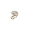Wholesale Women's Dragon Scale Snakeshaped Open Ring Copper Electroplated Jewelry