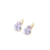 Wholesale Women's Dropshaped Copper Retro Printed Electroplated Light Luxury Style Ear Buckles For Autumn