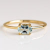 Wholesale Women's Eggshaped Colorful Diamond Zircon Ring Goldplated Brass Jewelry