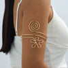 Wholesale Women's Electroplated Alloy Bracelet With Geometric Pattern And Sweet And Cool Style