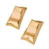 Wholesale Women's Electroplated Alloy Stainless Steel Flower Geometric Earrings Accessories