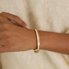 Wholesale Women's Electroplated Geometric Stainless Steel Classic Full Diamond Bracelet In Ins Style