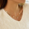 Wholesale Women's Electroplated Stainless Steel Four Leaf Clover Necklace