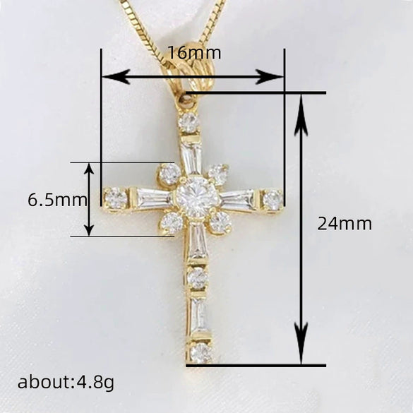 Wholesale Women's Elegance Geometric Copper Necklace Set With Zircon Mixed Gemstone Pendant Jewelry