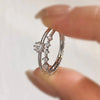 Wholesale Women's Elegant Geometric Copper Zircon Accessories