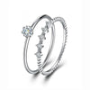 Wholesale Women's Elegant Geometric Copper Zircon Accessories