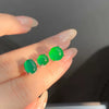 Wholesale Women's Elegant Geometric 925 Silver Chalcedony And Agate Earrings With Electroplating