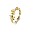 Wholesale Women's Elegant Geometric Silver 925 Electroplated Ring Jewelry
