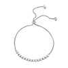 Wholesale Women's Elegant Geometric Stainless Steel Beaded Bracelet With Vacuum Plating Original Design