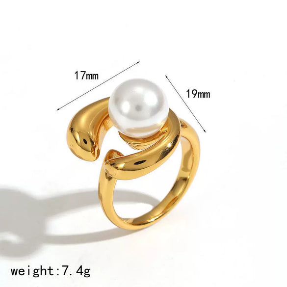Wholesale Women's Elegant Maillardstyle Geometric Hollow Out Stainless Steel Real Gold Plated Accessories Set Including Ring Earrings And Bracelet