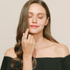 Wholesale Women's Elegant Oval Turquoise Ring In 925 Sterling Silver With Crown Design And Seiko Craftsmanship