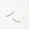 Wholesale Women's Elegant 925 Sterling Silver Flower Pattern Inlay Zircon Cross Chain Necklace