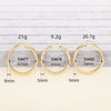 Wholesale Women's Exaggerated Geometric Copper Electroplated Earrings Jewelry