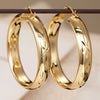 Wholesale Women's Exaggerated Geometric Copper Electroplated Earrings Jewelry