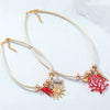 Wholesale Women's Fashion Alloy Animal Zodiac Geometric Necklace Electroplated Rope Style