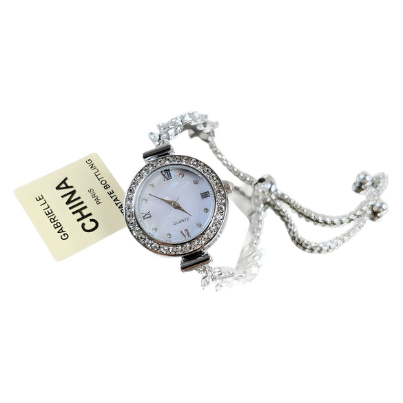 Wholesale Women's Fashion Alloy Bracelet Quartz Watch With Round Dial And Mermaid Style