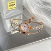 Wholesale Women's Fashion Alloy Bracelet Quartz Watch With Round Dial And Mermaid Style