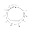 Wholesale Women's Fashion Alloy Star Anklet Foot Jewelry Trend