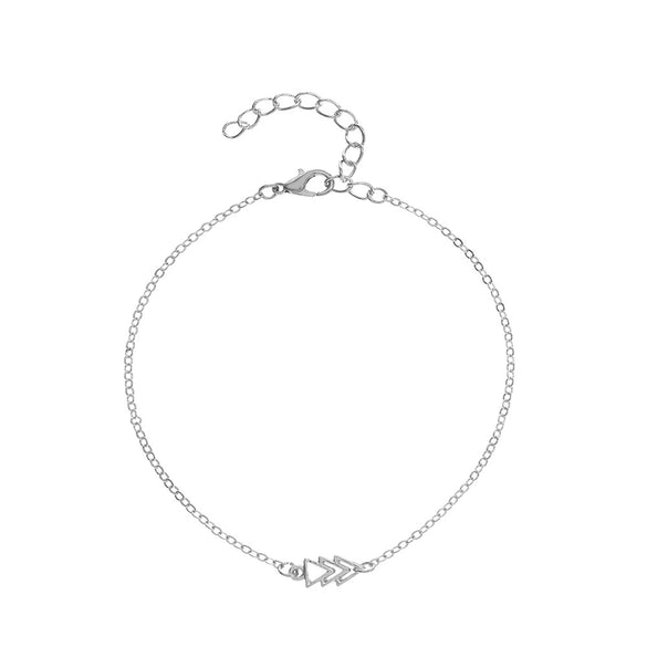 Wholesale Women's Fashion Bohemian Simple Alloy Anklet With Dolphin Love Design And Animal Pattern