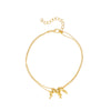 Wholesale Women's Fashion Bohemian Simple Alloy Anklet With Dolphin Love Design And Animal Pattern