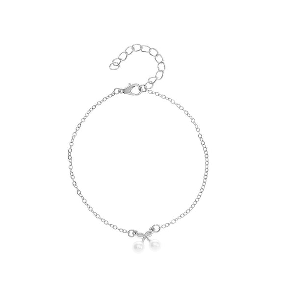 Wholesale Women's Fashion Bohemian Simple Alloy Anklet With Dolphin Love Design And Animal Pattern