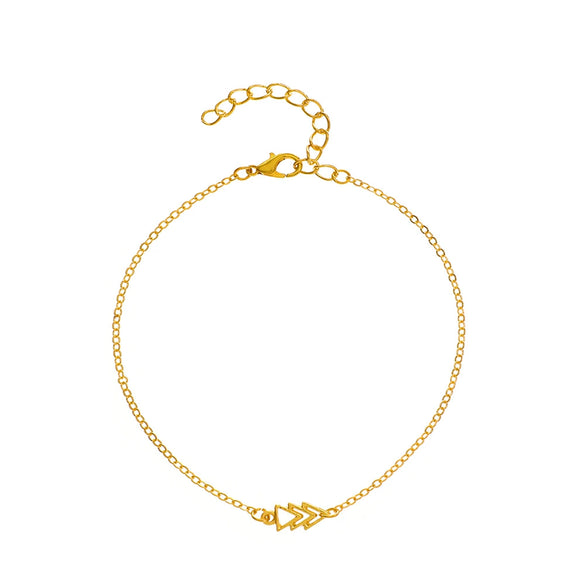 Wholesale Women's Fashion Bohemian Simple Alloy Anklet With Dolphin Love Design And Animal Pattern