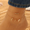 Wholesale Women's Fashion Bohemian Simple Alloy Anklet With Dolphin Love Design And Animal Pattern