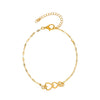Wholesale Women's Fashion Bohemian Simple Alloy Anklet With Dolphin Love Design And Animal Pattern