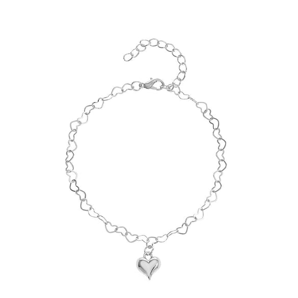 Wholesale Women's Fashion Bohemian Simple Alloy Anklet With Dolphin Love Design And Animal Pattern