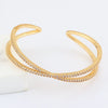 Wholesale Women's Fashion Copper Zircon Real Gold Plated Bracelets With Animal And Zodiac Patterns